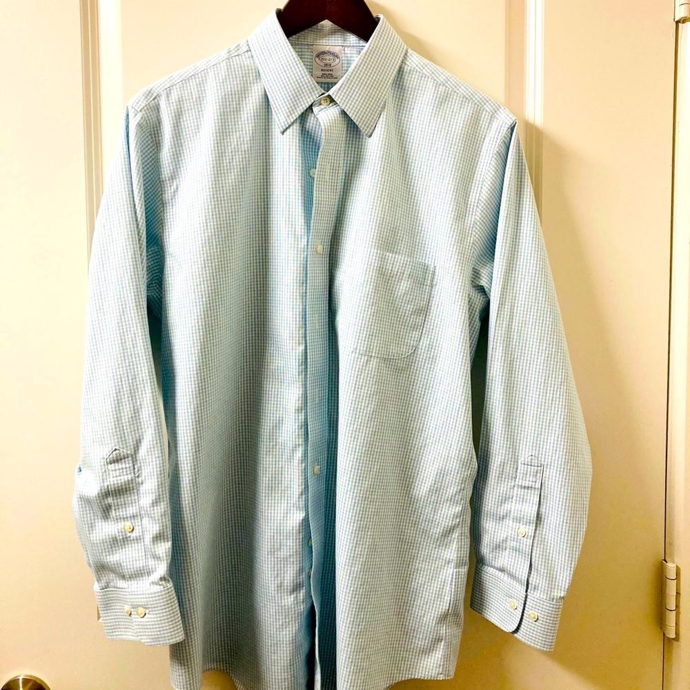 BrooksBrother Dress Shirt Size 15 1/2 -2/3